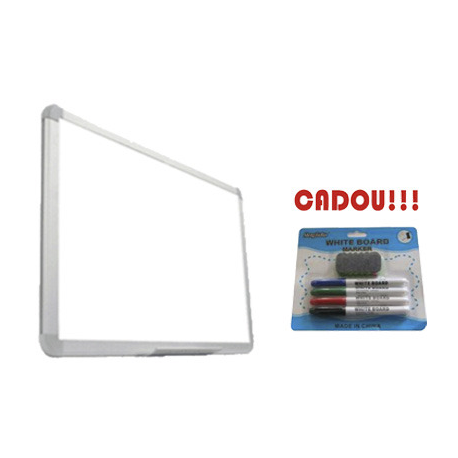 TABLA MAGNETICA SMART 90x60 cm + CADOU!!! (SET 4 MARKER WHITEBOARD + BURETE)