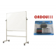 TABLA MAGNETICA SMART PE STAND MOBIL 90X150 cm + CADOU!!! (SET 4 MARKER WHITEBOARD + BURETE)