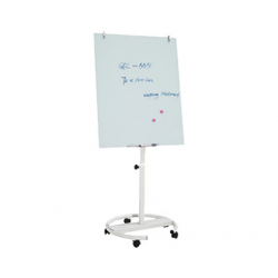 FLIPCHART MAGNETIC DIN STICLA MOBIL ECONOMIC 70x100 cm