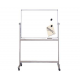 TABLA MAGNETICA PE STAND MOBIL MAGNETOPLAN, 100X200 cm