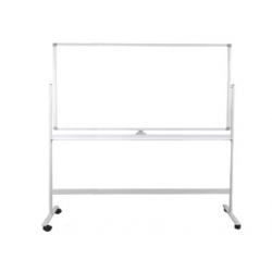 TABLA MAGNETICA STANDARD+ BBNO PE STAND MOBIL 120x240 cm