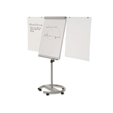 FLIPCHART MOBIL CU BRATE LATERALE DE LUXE 70x100 cm, MAGNETOPLAN