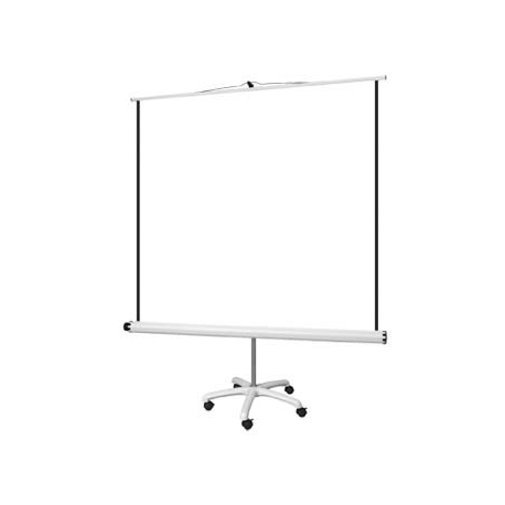 ECRAN DE PROIECTIE MOBIL CINESTATIV 1500x1500 mm, MAGNETOPLAN 6100312