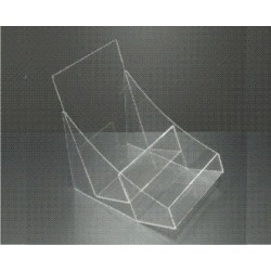 SUPORT ORIZONTAL BROSURI 1/3 A4 CU 2 COMPARTIMENTE