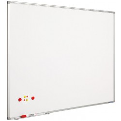 Tabla alba magnetica 120 x 150 cm, profil aluminiu SL, SMIT