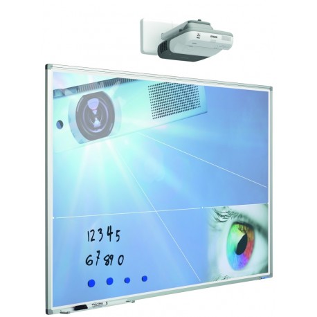 Tabla magnetica pentru proiectii 120 x 160 cm, SMIT