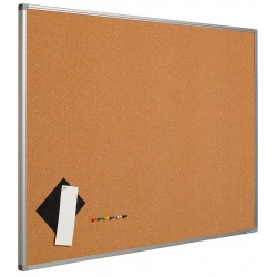 Panou pluta fina presata 90 x 120 cm, profil aluminiu SL, SMIT
