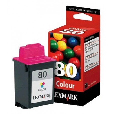 80Cartus cerneala color Lexmark 5000/5700/7000/7200/C45/Z31/Z1