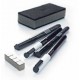 Starter set Basic pentru table din sticla (4 markere, 4 magneti, 1 burete magnetic), SMIT