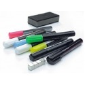 Starter set Pro pentru table din sticla (8 markere, 4 magneti, 1 burete magnetic), SMIT