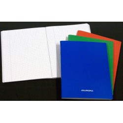 Caiet A5, 60 file - 80g/mp, liniat stanga, coperta carton laminat, AURORA - matematica