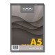 Blocnotes capsat, A5, 80 file - 80g/mp, microperforatii, AURORA Office - dictando - hartie galbena