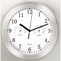 Metal Wall Clock & Weather-Station