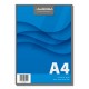 Blocnotes capsat, A4, 100 file - 60g/mp, microperforatii, AURORA Office - matematica