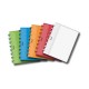 Caiet A5, 72 file - 90g/mp, coperta PP transparent color, AURORA Adoc - matematica