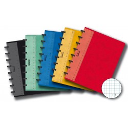 Caiet A5, 72 file - 90g/mp, coperta carton color embosat, AURORA Adoc - matematica