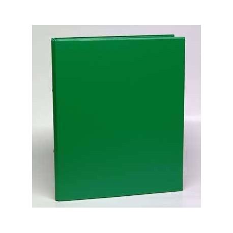 Caiet mecanic 2 inele - D25mm, coperti carton plastifiat PVC, A4, AURORA - verde