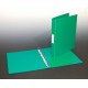 Caiet mecanic 4 inele - D25mm, coperti carton plastifiat PVC, A4, AURORA - verde