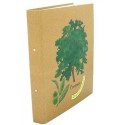 Caiet mecanic 2 inele, coperti carton reciclat laminat, A4, AURORA