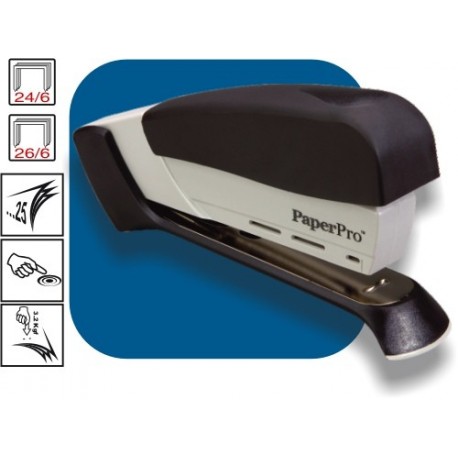 Capsator 15 coli, Paper Pro Compact - rosu/alb
