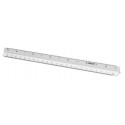 Rigla 30 cm, triunghiulara cu 6 scale (1:20 1:25 1:50 1:75 1:100 1:125), WESTCOTT