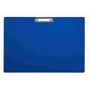 Clipboard simplu A3 - landscape, plastifiat PVC, ALCO - albastru