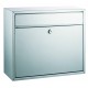Cutie postala metalica, dimensiuni 31 x 36 x 15cm, ALCO - argintie