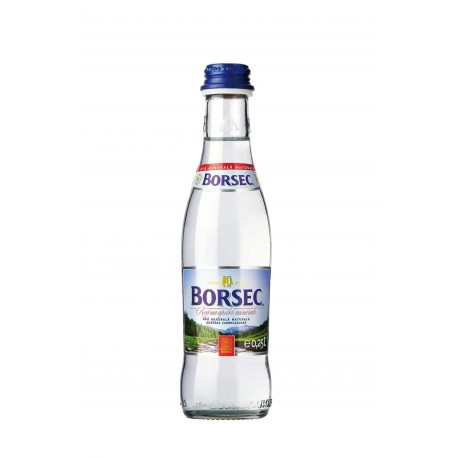 Apa minerala sticla Borsec 0.25 L, 12 buc/bax