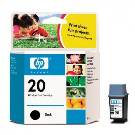 20Cartus cerneala neagra HP DeskJet 610C,640C,656C 28ml