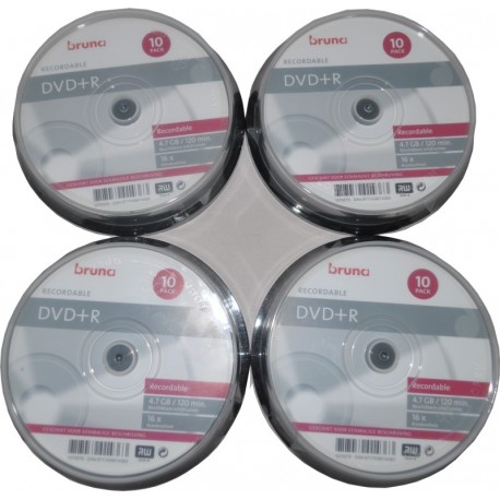 DVD+R 4.7GB (10 buc spindle, 16x) BRUNA