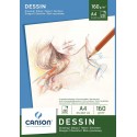 Bloc desen A3, 20 file - 160 g/mp, pentru schite creion, CANSON Dessin