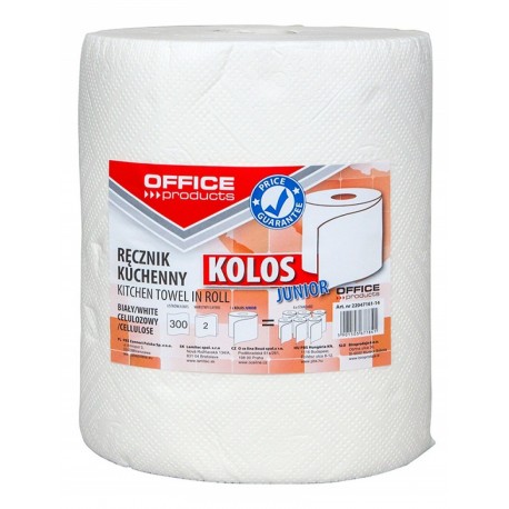 Prosop rola bucatarie, alb, 60m, 2 straturi, Office Products