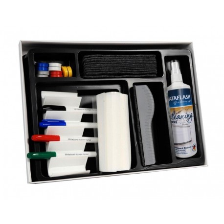 Kit curatare table albe pentru scris, DATA FLASH Premium