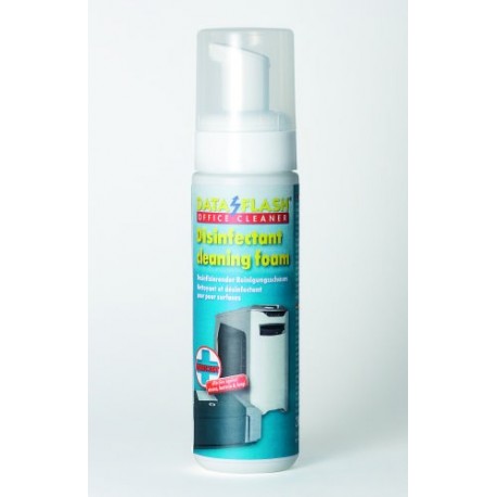 Spuma dezinfectanta pentru curatare suprafete din plastic, 200ml, DATA FLASH