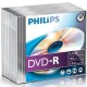DVD-R 4.7GB Slimcase, 16x, PHILIPS