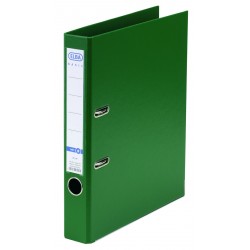 Biblioraft A4, plastifiat PP/PP, margine metalica, 50 mm, ELBA Smat Pro+ - verde