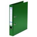 Biblioraft A4, plastifiat PP/PP, margine metalica, 50 mm, ELBA Smat Pro+ - verde