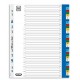 Index plastic color numeric 1-31, A4 XL, 120 microni, ELBA