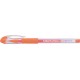 Pix cu gel ARTLINE Softline 1700, rubber grip, varf 0.7mm - orange fluorescent