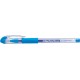 Pix cu gel ARTLINE Softline 1700, rubber grip, varf 0.7mm - bleu