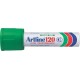 Permanent marker ARTLINE 120, corp metalic, varf tesit 20.0mm - verde