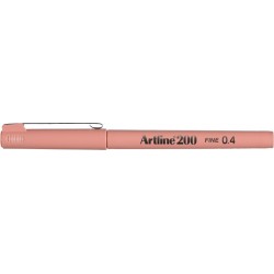 Liner ARTLINE 200, varf fetru 0.4mm - galben-portocaliu