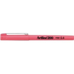Liner ARTLINE 200, varf fetru 0.4mm - roz