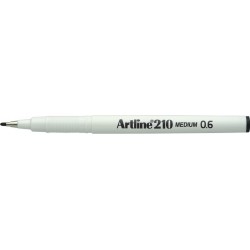 Liner ARTLINE 210, varf fetru 0.6mm - negru