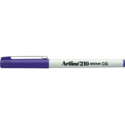 Liner ARTLINE 210, varf fetru 0.6mm - mov
