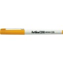 Liner ARTLINE 210, varf fetru 0.6mm - galben