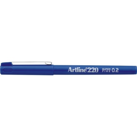 Liner ARTLINE 220, varf fetru 0.2mm - albastru
