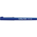 Liner ARTLINE 220, varf fetru 0.2mm - albastru