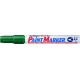 Marker cu vopsea ARTLINE 400XF, corp metalic, varf rotund 2.3mm - verde