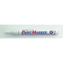 Marker cu vopsea ARTLINE 440XF, corp metalic, varf rotund 1.2mm - alb